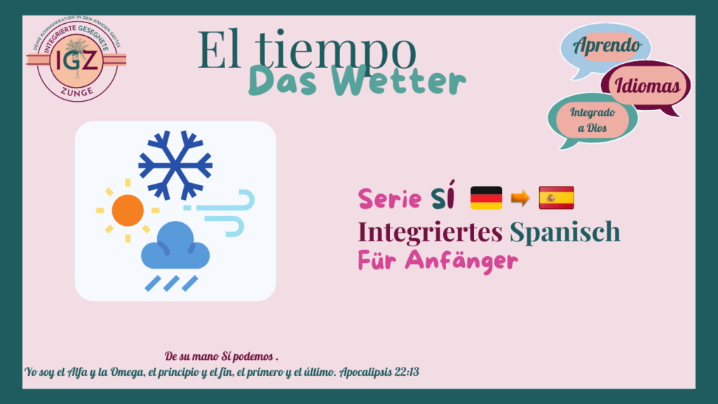 Das Wetter auf Spanisch