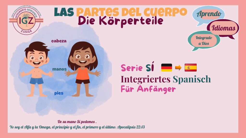 Körperteile auf Spanisch lernen