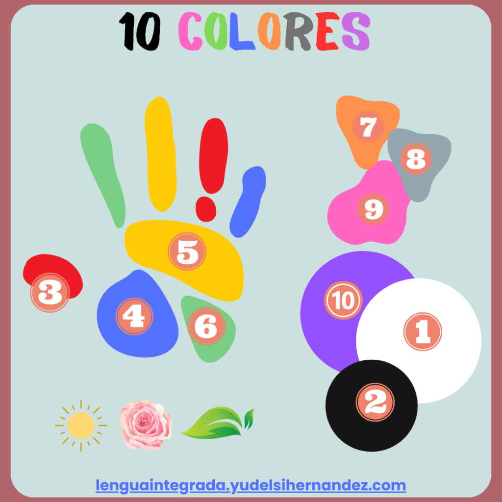 colores en espanol